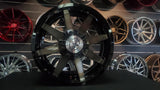 20" Inch XF 236 Rims wheels Black & brushed Offroad for Chevy Express van tires 265/50R20 Sumitomo FINACING AVIL