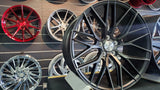 20 Inch 20x8.5 20x10 Inovit Blitz Satin Black BP:5x114. Ford Mustang Ecoboost Wheels
