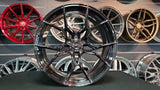 21" Rusch BLV Rims 21x10 & 21x11 Dark Brushed Black wheels for bmw X5 X6 M DUBSandTIRES-Pines