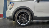 22" Inch Speedline LE01 Black Chrome Wheels 22x9.5 Rims BP: 5x114.3 265/40R22 DUBSandTIRES-Pines