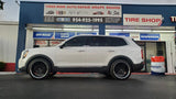 22" Inch Speedline LE01 Black Chrome Wheels 22x9.5 Rims BP: 5x114.3 265/40R22 DUBSandTIRES-Pines