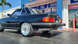 18" Inch BBS Replica Silver Wheels 18x8 18x9 Rims 215/45ZR18 235/40R18 Sumitomo HTR Tires Mercedes 580 SL DUBSandTIRES-Pines