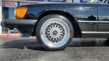 18" Inch BBS Replica Silver Wheels 18x8 18x9 Rims 215/45ZR18 235/40R18 Sumitomo HTR Tires Mercedes 580 SL DUBSandTIRES-Pines