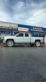 26 Inch 26x10 RIMS Artis Decatur WHEELS Lexani w/ Chrome Lip Tires: 305/30R26 Set of 4 BP:6x139.7 Chevy Silverado FINACING AVIL DUBSandTIRES-Pines