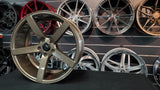 19" Inch JNC 026 bronze Wheels 19x8.5, 19x9.5 staggered Rims BP: 5x114.3 Acura TSX
