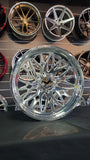 24" Inch KG1 Forged Trident Polished Lip Wheels 24x10, Rims BP: 8x180 GMC Sierra 2500 8 Lug DUBSandTIRES-Pines