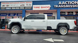 24" Inch KG1 Forged Trident Polished Lip Wheels 24x10, Rims BP: 8x180 GMC Sierra 2500 8 Lug DUBSandTIRES-Pines