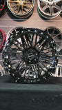 22" Inch Lexani Kobra Wheels 22x12, Gloss Black Rims BP:5x120 Dodge Ram