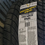 20 Inch Luxor 150 Spoke Chrome Wire Wheels Chrome Rims 20x8 245/40R20 Vouge Tires DUBSandTIRES-Pines