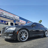 22 Inch SRT Hellcat Replica Chrome Wheels 22x9.5, 22x11 265/35ZR22 295/30ZR22 Lexani LX-30  Chysler 300 DUBSandTIRES-Pines