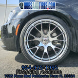 22 Inch SRT Hellcat Replica Chrome Wheels 22x9.5, 22x11 265/35ZR22 295/30ZR22 Lexani LX-30  Chysler 300 DUBSandTIRES-Pines