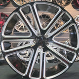 24 Inch Dub Flex Gloss Black Milled Wheels 24x10 Rims 5x115 20mm+ Dodge Challenger DUBSandTIRES-Pines