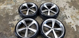 22 INCH 22X9 American Racing Nova RIM AND TIRE PACKAGE Tire: 255/30ZR22  BP:5X127 1996 Chevy Impala FINACING AVIL DUBSandTIRES-Pines