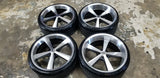 22 INCH 22X9 American Racing Nova RIM AND TIRE PACKAGE Tire: 255/30ZR22  BP:5X127 1996 Chevy Impala FINACING AVIL DUBSandTIRES-Pines