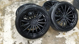 20 INCH 20X9 AND 20X11 XO London RIMS AND TIRES PACKAGE NEW WHEELS Cadillac CTS Coupe FINACING AVIL DUBSandTIRES-Pines