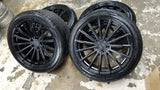 20 INCH 20X9 AND 20X11 XO London RIMS AND TIRES PACKAGE NEW WHEELS Cadillac CTS Coupe FINACING AVIL DUBSandTIRES-Pines