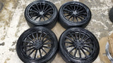 20 INCH 20X9 AND 20X11 XO London RIMS AND TIRES PACKAGE NEW WHEELS Cadillac CTS Coupe FINACING AVIL DUBSandTIRES-Pines