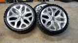26 INCH 26x10 Snowflake RIMS AND TIRES 35x13.50R26 BP: 6x139.7 2005 Chevy Silverado FINACING AVIL DUBSandTIRES-Pines