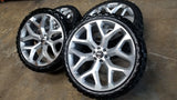 26 INCH 26x10 Snowflake RIMS AND TIRES 35x13.50R26 BP: 6x139.7 2005 Chevy Silverado FINACING AVIL DUBSandTIRES-Pines