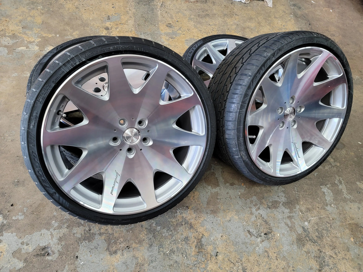 20 INCH MRR HR3 RIMS AND TIRES PACKAGE NEW WHEELS Lexus LS430 AND 