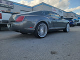 22 INCH 22X9 AND 22X10.5 Roadforce RF22 RIMS AND TIRES PACKAGE NEW WHEELS BMW 745li FINACING AVIL DUBSandTIRES-Pines