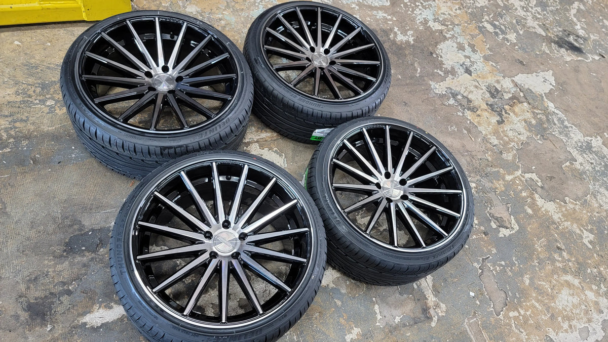 20 Inch Vossen VFS-2 RIMS TIRES PACKAGE NEW WHEELS Lexus, Bentley