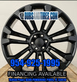 20" Inch Wheels for Mercedes-Benz Gloss Black Wheels 20x10.5 Rims With BP: 5x112, 5x114 Audi DUBSandTIRES-Pines