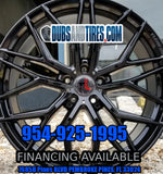 20" Inch Wheels for Mercedes-Benz Gloss Black Wheels 20x10.5 Rims With BP: 5x112, 5x114 Audi DUBSandTIRES-Pines