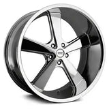 22" American Racing VN701 Chrome Wheels 22x9 Rims BP 5x127 Chevy Impala DUBSandTIRES-Pines