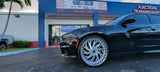 24 Inch 24x9 and 24x10 RIMS Artis Decatur WHEELS Lexani w/ Chrome Lip Tires: 255/30R24 Set of 4 BP:5x120 Dodge Charger FINACING AVIL DUBSandTIRES-Pines