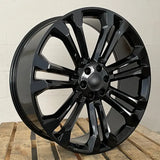 20" Inch Wheels for Mercedes-Benz Gloss Black Wheels 20x10.5 Rims With BP: 5x112, 5x114 Audi DUBSandTIRES-Pines