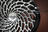 20 Inch 20x8.5 Rims Azara 523 Wheels BP: 5x114.3 Black Machined Tires 2011 Chevy Impala RIMS ONLY FINACING AVIL