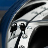 24" Inch Forgiato Direzione Rims Staggered wheels Brushed Face Chrome Lip old school cars tires fit Chevy Belair FINACING AVIL DUBSandTIRES-Pines