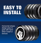 Raised Fist Design – Black Tire Valve Stem Caps – Universal Fit