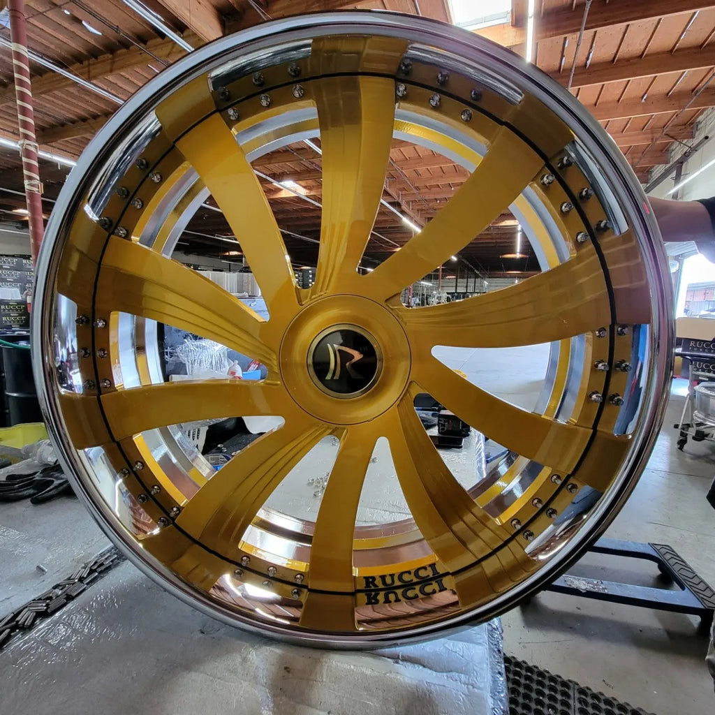 How Much Rucci Rims Gold 24