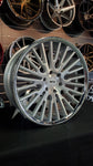 22" Inch Speedline LE01 Brushed Silver Wheels 22x9.5 Rims Lexus BP: 6x139.7