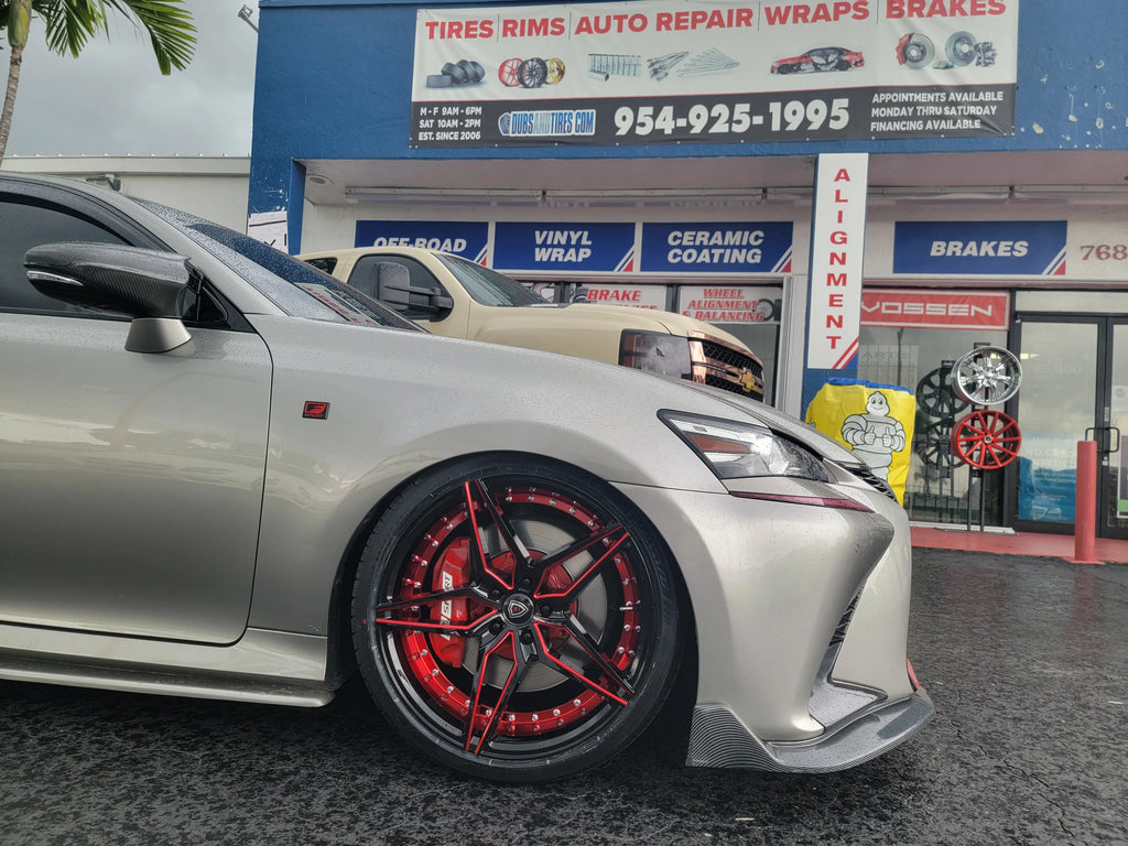 Lexus Black Rims