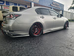 20" Marquee M3259 Wheels Black and Red RIMS Staggered 20x9(Front) 20x10(Rear) Lexus GS350 F Sport