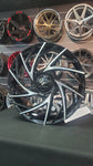 24" Inch Lexani Mugello Black Machine Wheels 24x.9 Rims Acura BP: Custom 275/30R24 Lexani LX-Thirty