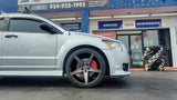 18 Inch 18x9.5 Enkei Raijin Gold BP:5x114.3 Tire:245/40ZR18 Subaru WRX Wheels