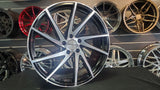 20" Inch Ravetti M10  Black Machine Wheels 20x8.5 Rims BP: 5x114.3 225/30ZR20 225/30ZR20 Lexani LX-20 Hyundai Veloster