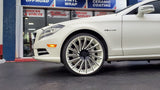 22" Roadforce RF16 Custom Wheel RIMS 22x9 21x11 Mercedes S550 Wheels BP:5x112
