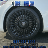 20" Inch Mercedes Wheels Replica Gloss Black Rims 20x8.5 20x10, Black Rims BP:5x112 245/40ZR20 275/35ZR20