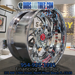 20" Rucci Banks All Chrome lip Wheels Staggered 20x8.5, 20x10  Lexani LX Twenty tires 1973 Ford Mustang