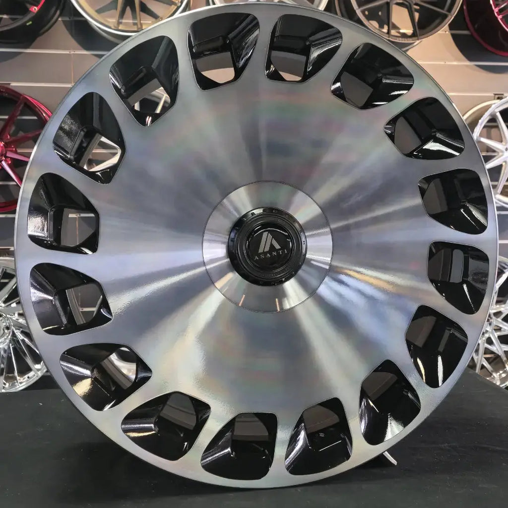Range Rover Dub Rim 24 INCH 24x10 Asanti ABL-AB045 Aristocrat Double Dark Tint RIMS ...