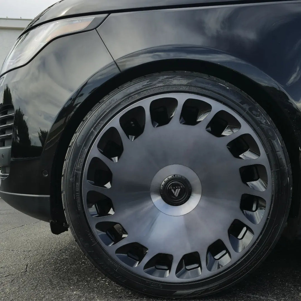 Range Rover Dub Rim 24 INCH 24x10 Asanti ABL-AB045 Aristocrat Double Dark Tint RIMS & TIRE ...