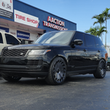 24 INCH 24x10 Asanti ABL-AB045 Aristocrat Double Dark Tint RIMS & TIRES 285/35R24 Toyo Proxes ST III  NEW WHEELS Range Rover Autobiography