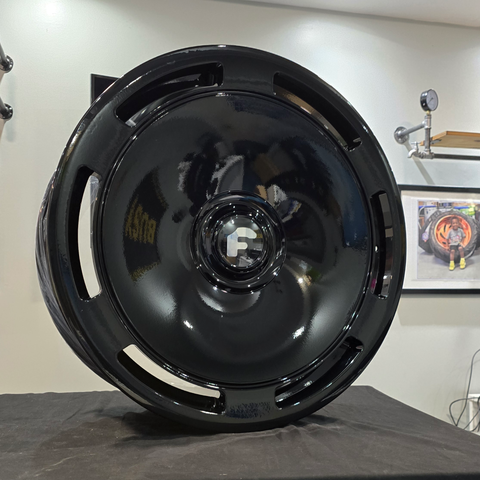 24 Inch Forgiato RA Monoblock Wheels Gloss Black Rims 24x10 285/40ZR24 Mercedes G550