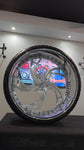 24" Rucci Banks Brushed Face W/ Chrome lip Wheels  24x9 7" Lip 255/30R24 Lexani LX Twenty tires Monte Carlo