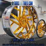 26" Rucci Stunna  Liquid Gold Chrome Lip Wheels Staggered 26x9 26x10  Lexani LX Thirty tires 1975 Chevy Caprice